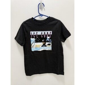 Ice Cube Graphic T Shirt Youth Size 5 Black Rap Hip Hop Tee NWA Style NWOT